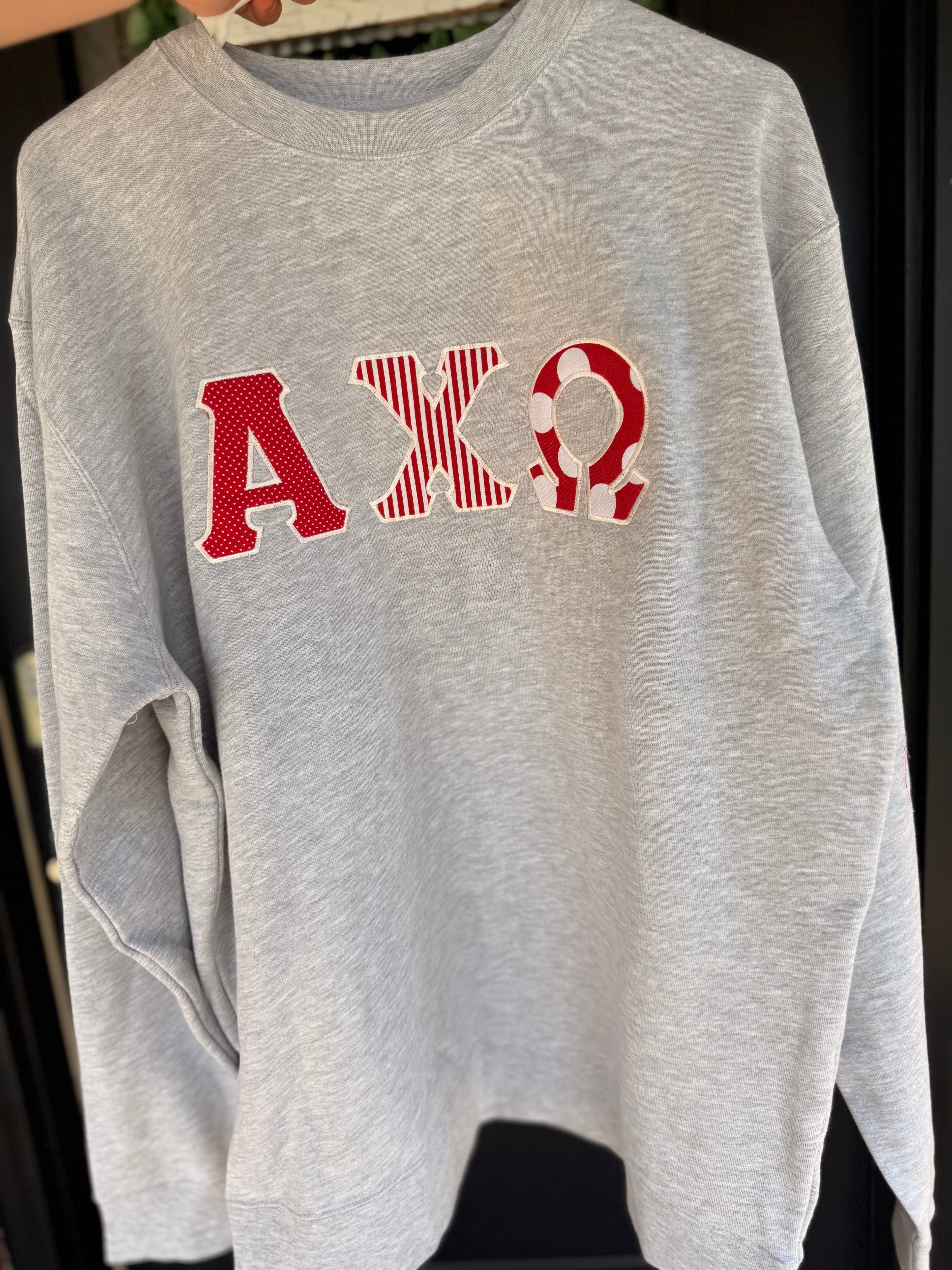 Custom Triple Appliqué Crewneck
