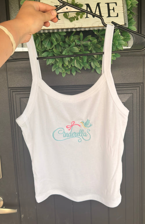 Cinderella Crop/Tank-Top