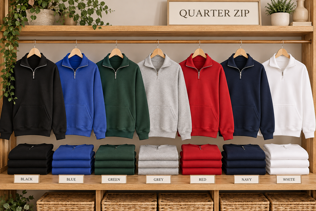 Custom Nurse Quarter Zip – Personalized Name & Credentials