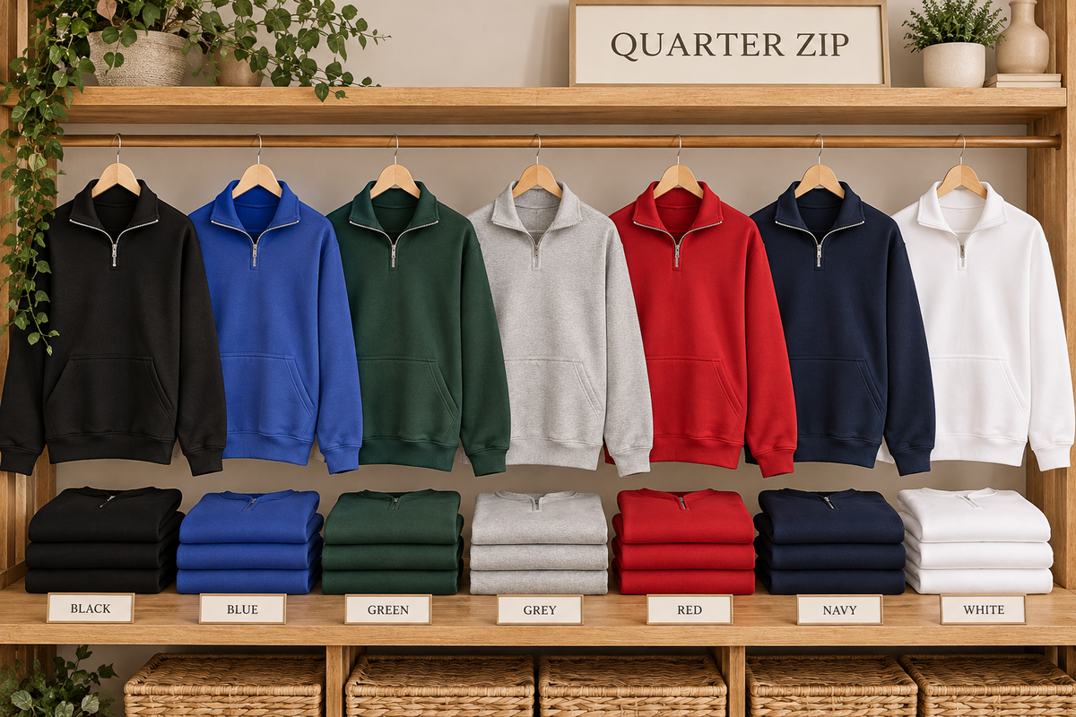 Custom Nurse Quarter Zip – Personalized Name & Credentials