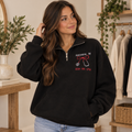 Custom Nurse Quarter Zip – Personalized Name & Credentials