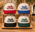 Walk By Faith trucker hats all colors