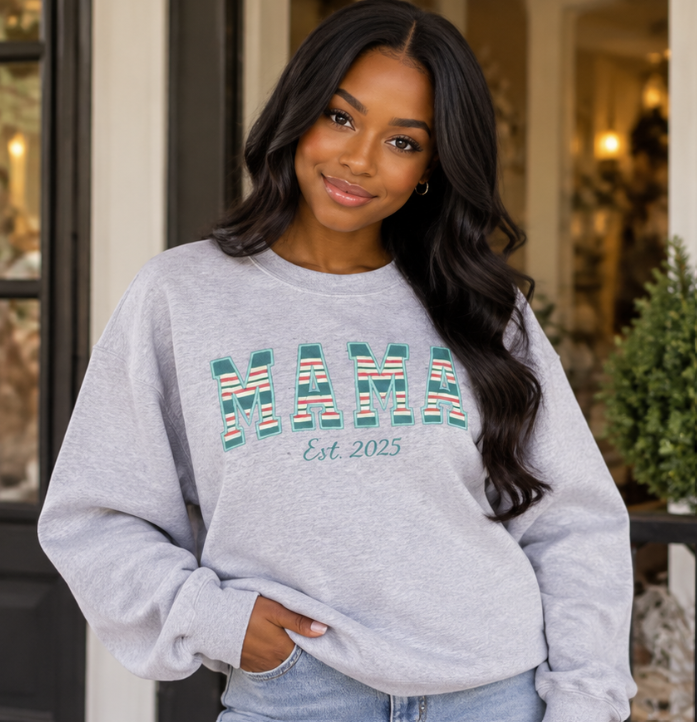 MAMA crewneck (Keepsake fabric)