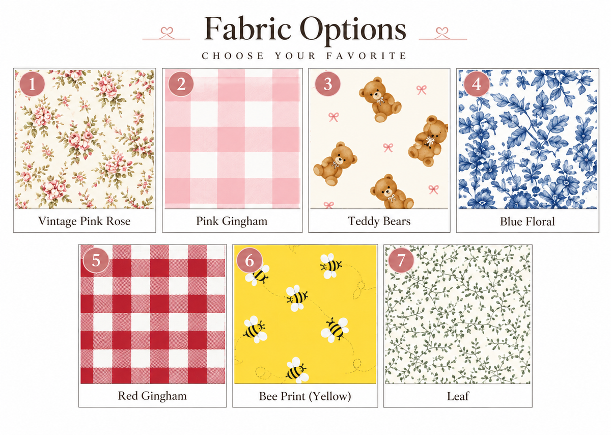 Fabric options chart