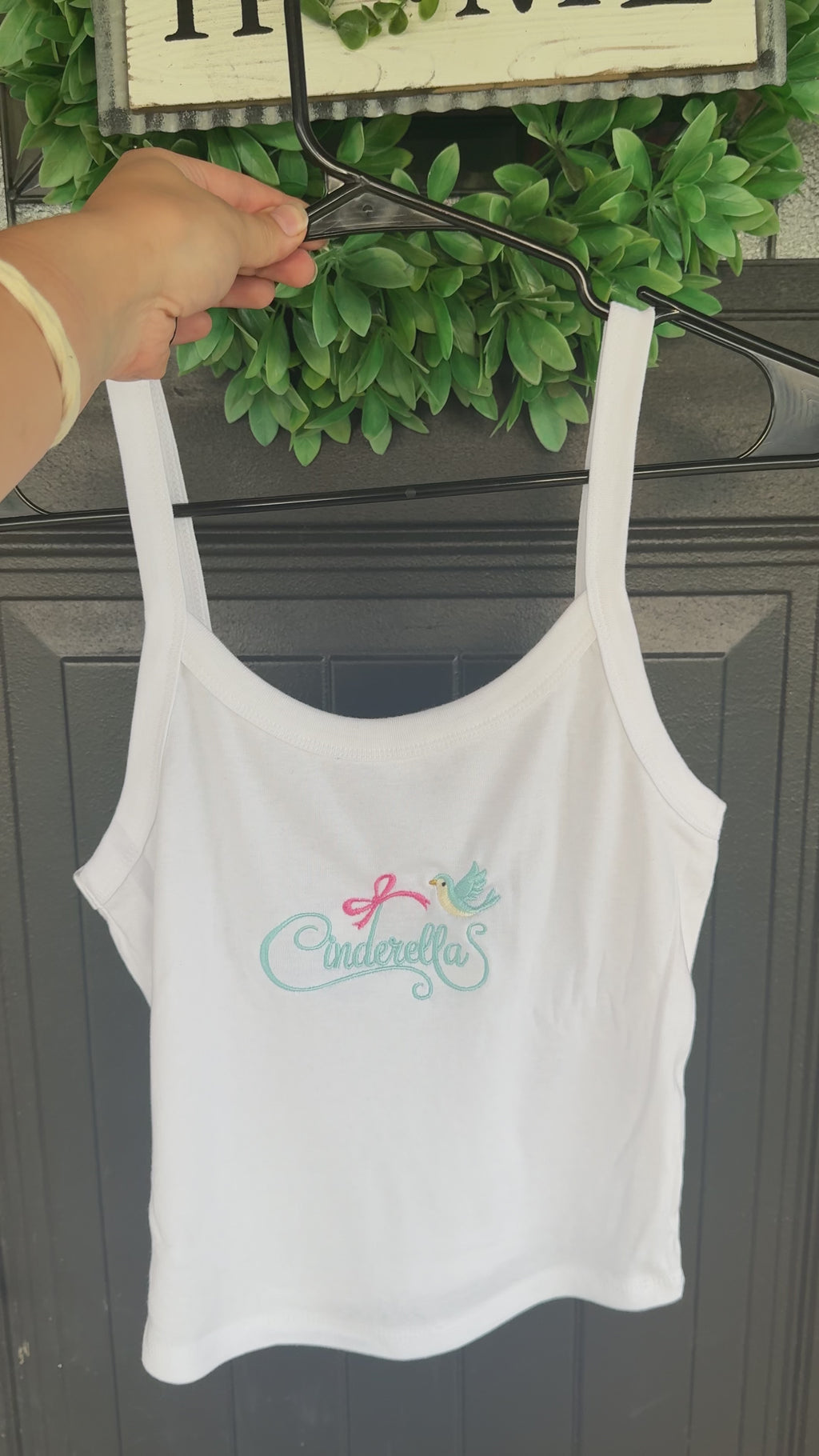 Cinderella Crop/Tank-Top
